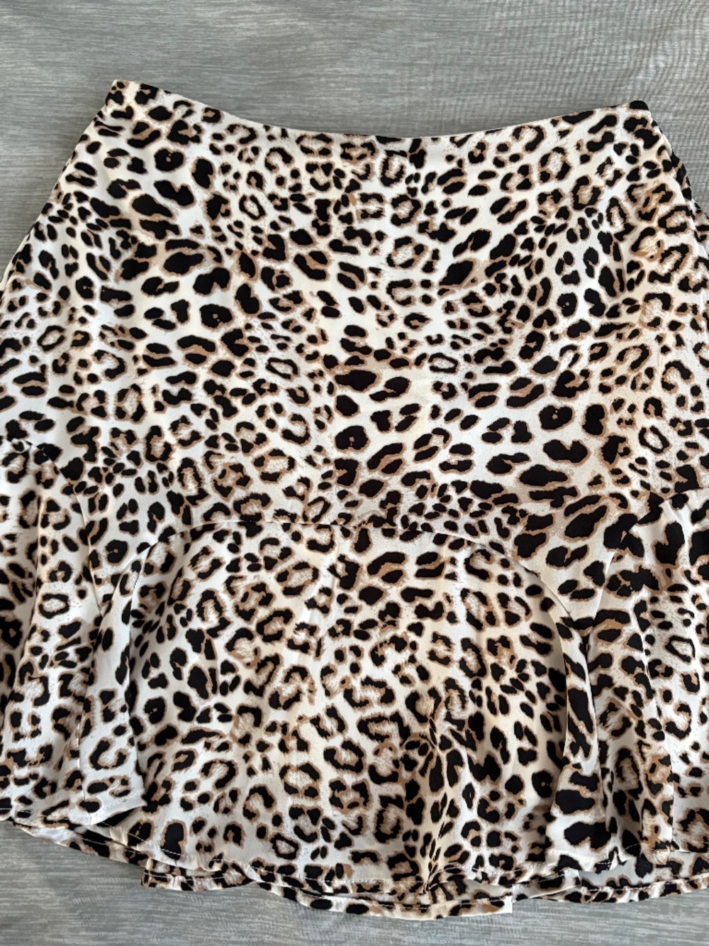 cheetah print skirt